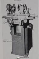 Cincinnati-Cincinnati No. 2 Tool Cutter Grinder Parts Manual-#2-EM-No. 2-02
